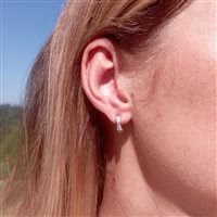 Vicenza - Piazzetta Palladio 2 - Boucles d'oreilles Salvini Femme Eva in Or blanc Diamante 0.21 Ct 20101389 - 20101389